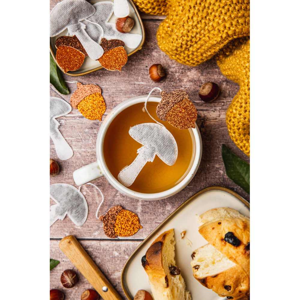 Tea Heritage - Mushroom - Jasmine Teebeutel - Weiß